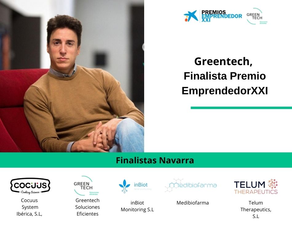 Finalista Regional premios Emprendedor XXI de La fundación la Caixa